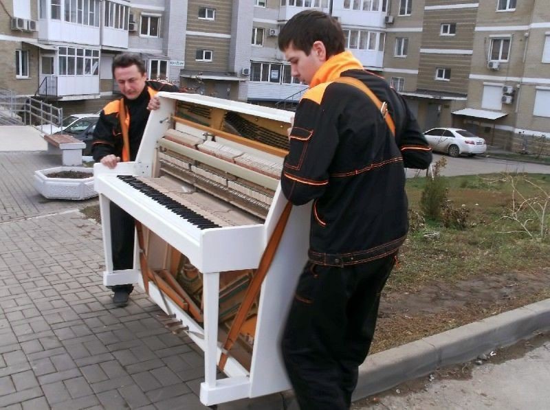 Перевозка пианино и рояля в Кузнецке — цена от 834 руб., грузчики, упаковка — Мастер24